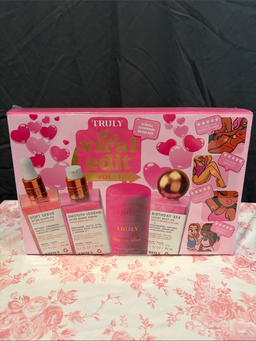 TRULY The Viral Edit Vol. 1 Bath & Body Set - Pink